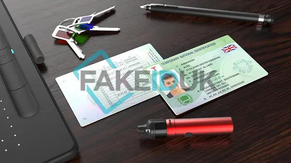 Green “Temporary” License Card Image 7