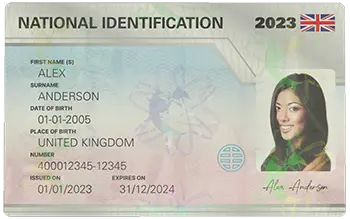 Steel Finish National ID Image 7