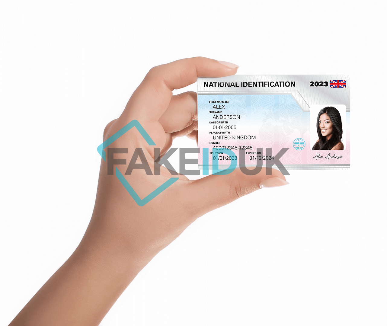 Steel Finish National ID Image 6